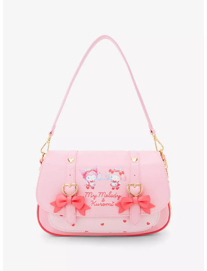 Sanrio My Melody & Kuromi Diner Bow Crossbody Bag