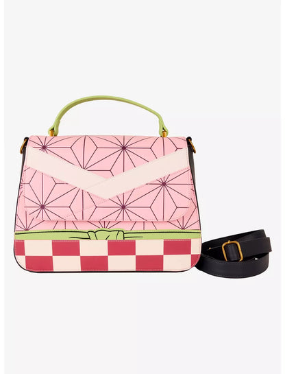 Loungefly Demon Slayer: Kimetsu no Yaiba Nezuko Kamado Figural Crossbody Bag