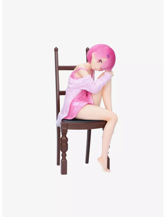 Banpresto Re:Zero Starting Life in Another World Relax Time Ram Figure (Another Color Ver.)