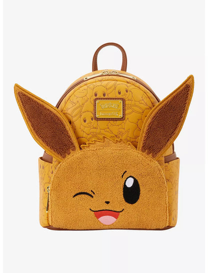 Loungefly Pokémon Eevee Winking Figural Mini Backpack