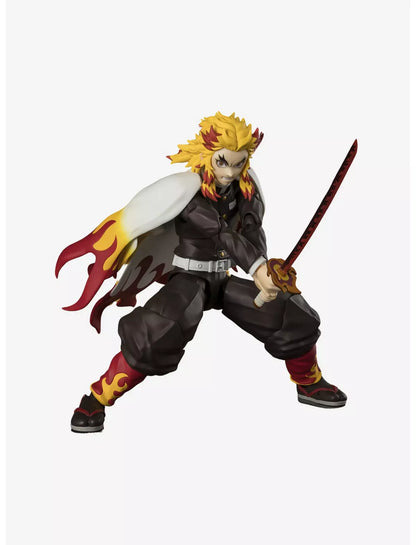Demon Slayer: Kimetsu no Yaiba S.H.Figuarts Kyojuro Rengoku Figure