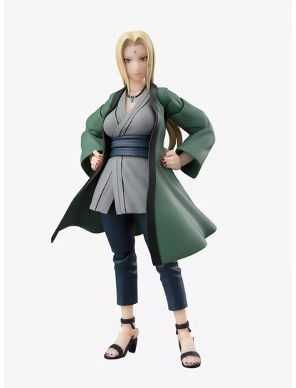 Bandai Spirits Naruto Shippuden S.H.Figuarts Tsunade (The Legendary Medical Ninja) Figure