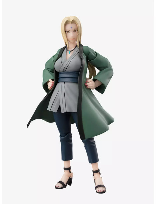 Bandai Spirits Naruto Shippuden S.H.Figuarts Tsunade (The Legendary Medical Ninja) Figure