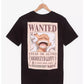 One Piece Jolly Roger Wanted Poster Graphic T-Shirt