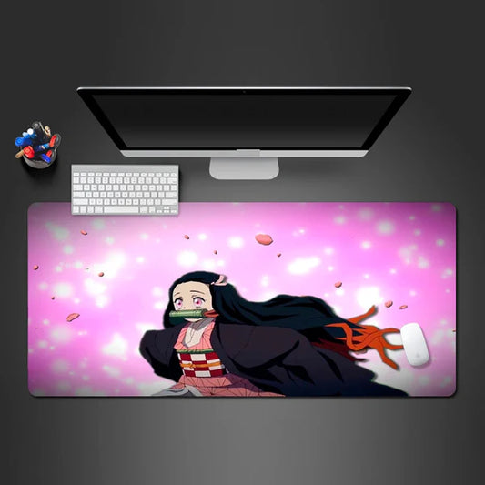 Running Nezuko Desk Pad